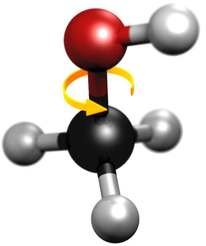 Methanol molekyle