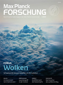 MaxPlanckForschung 1/2010: Fokus Wolken