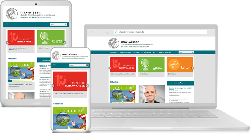 Das Portal für Schulen: www.max-wissen.de