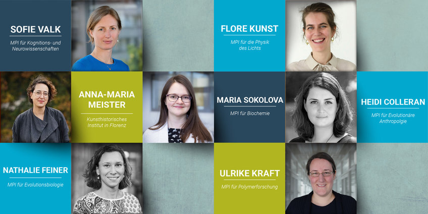Die Lise-Meitner-Forschungsgruppenleiterinnen von 2021