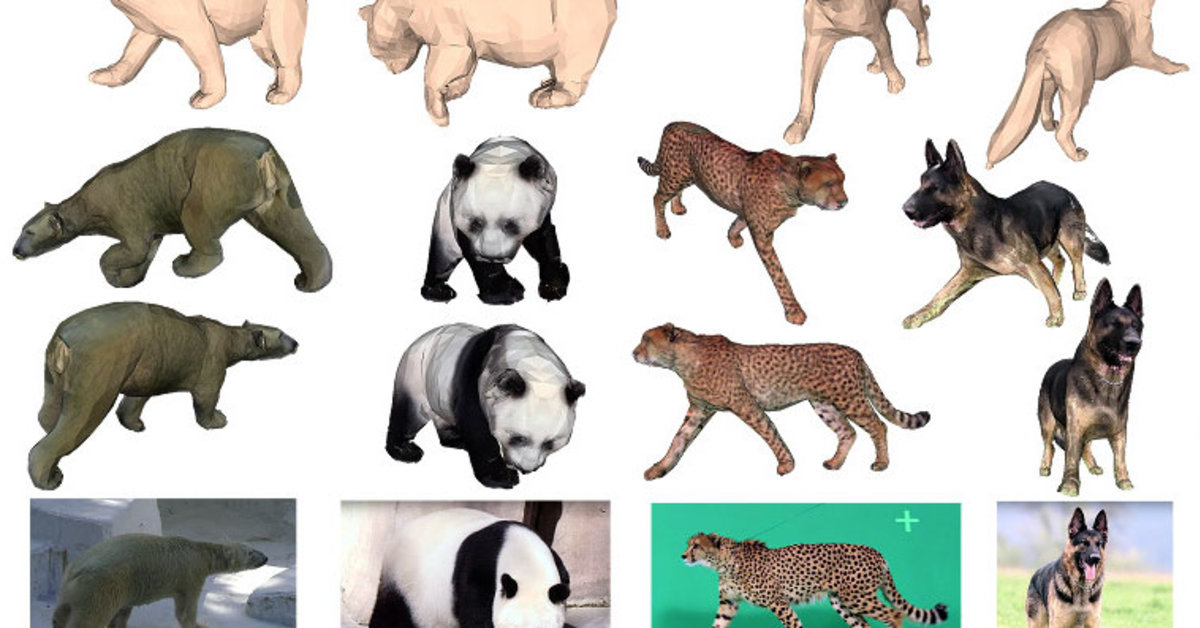 Realistic 3D models of animals: Avatars for animation |  Max-Planck-Gesellschaft