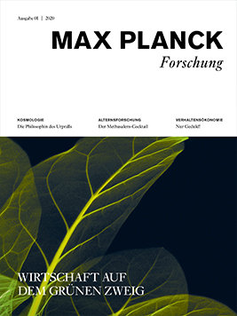 MaxPlanckForschung Heft 01/2020: Wirtschaft auf dem grünen Zweig
