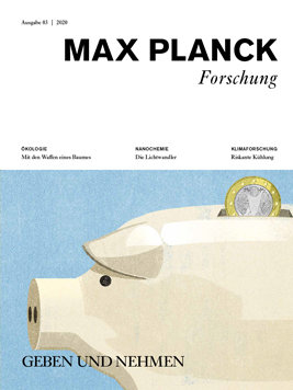 MaxPlanckForschung Heft 03/2020: Geben und Nehmen