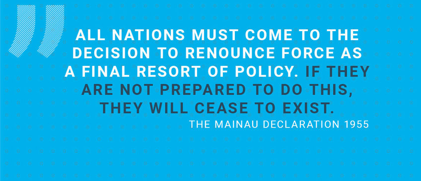 Quote from the Mainau Declaration of 1955