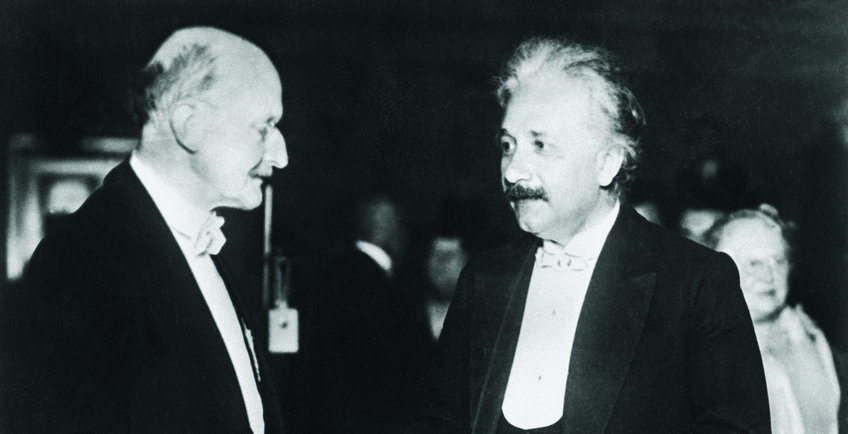 Max Planck und Albert Einstein