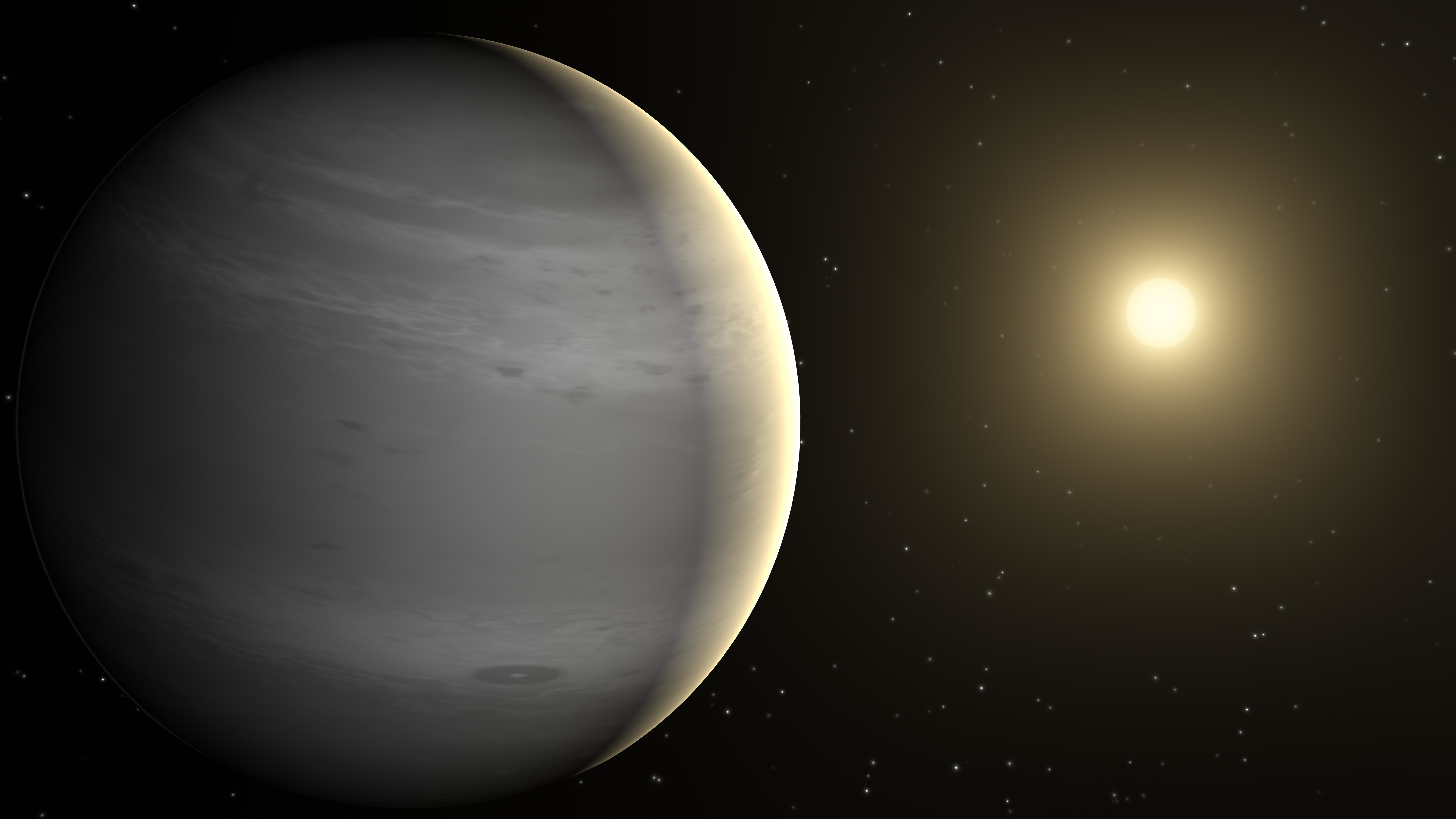 Giant exoplanet has astronomers puzzled | Max-Planck-Gesellschaft