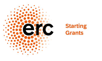 Das Bild zeigt das Logo des ERC. Rechts daneben sieht man den Schriftzug: 