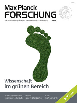 MaxPlanckForschung SP/2012 - Fokus: Nachhaltigkeit