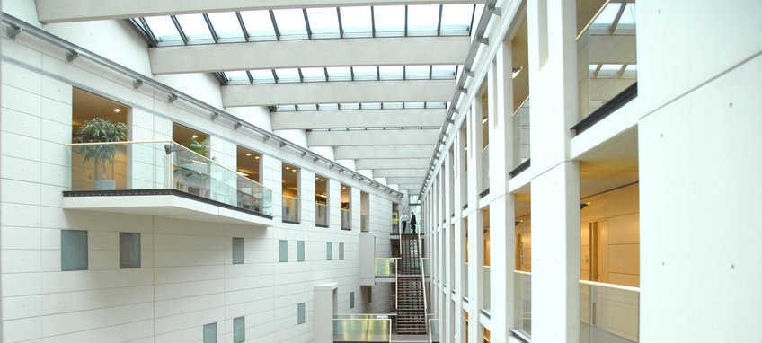 View inside the Administrative Headquarters of the Max Planck Society